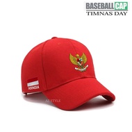 Kaos Baseball Caps Indonesia Logo Print Unisex Casual Peaked Cap Kaos Indonesia Day Women Men Sun Ca
