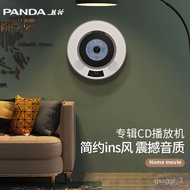LP-6 Receive coupons🍧QM PandaCDPlayer Album Player Bluetooth Portable Wall-Mounted CD Jukebox CD Walkman Student 9A2Q