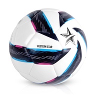 Western Star Soccer Ball Size 4 & Size 5 - Official Match Weight - 5 Colors - Youth & Adult Soccer P