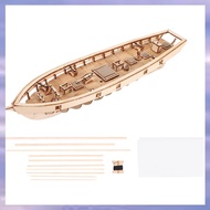 (JMTI) DIY Ship Assembly Model Kits 1/100 Classical Ship Models Sailing Boats Scale Model Decoration
