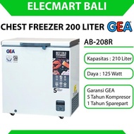 Cooler Box Chest Freezer 200 Liter GEA 1 Pintu AB-208-R AB208R