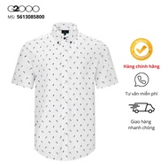 G2000 Men's White Short Sleeve Shirt