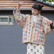 半纏式日式和服 羽織道袍外套/棉服 無性別穿搭