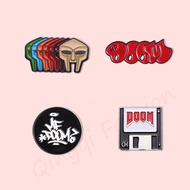 MF DOOM Brooches Enamel Pin Brooch Badge KMD Jay Dee J Dilla Madvillain Lapel Pins Jewelry Badges Gi