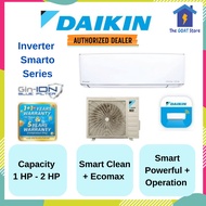 Daikin Wall Mounted Air Conditioner (Inverter Premier)(FTKH series-Smarto) 1HP/1.5HP/2HP