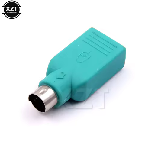 1 PC PS2 PS/2 Male to USB Female Adapter Converter USB Keyboard Mouse Adapter Computer Accessories