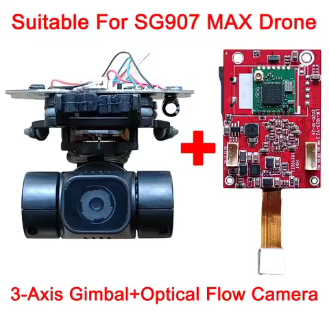 Original 3-Axis Gimbal Optical Flow Camera WIFI Module For SG907 Pro MAX RC Drone Quadcopter Spare R