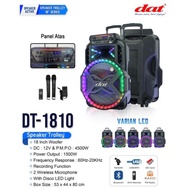 [✅Best Quality] Speaker Portable Dat 18 Inch Dt-1810