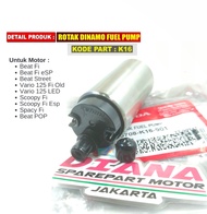 ROTAK FUEL PUMP BEAT FI - VARIO 125 FI OLD - SPACY FI - BEAT POP - SCOOPY FI K16