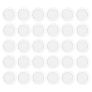 30pcs Kazoo Diaphragms Flute Membrane Plastic Musical Instruments Accessories