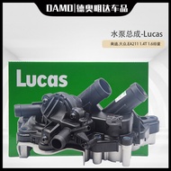 สูบสูบน้ำเย็นแบบท่อรวมใหม่สำหรับ Volkswagen Golf7 Audi Q2 Q3 ซันเตอร์นา New EA211 Jetta Lavida Boler