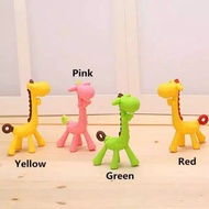 Giraffe Shape Teether /Giraffe Teether/ Baby Bite Giraffe Character Not include box