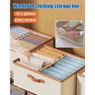 家用可折叠衣柜收纳箱 衣服收纳盒内衣收纳盒分类整理衣裤收纳盒