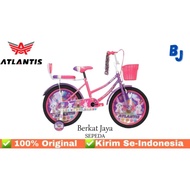 Sepeda Anak Perempuan Mini 16 Atlantis  SEPEDA ANAK CEWEK USIA 3-5