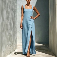 2026 Women's Temperament Split Sling Dress