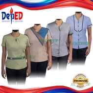 Teaching Female Set — DepEd “Released-2021” National Uniform for SY 2022-2023