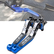 ☂✳✈Motorcycle Accessories Folding Extendable Brake Clutch Levers For 700CLX 700 CLX CLX700 CLX700 Al