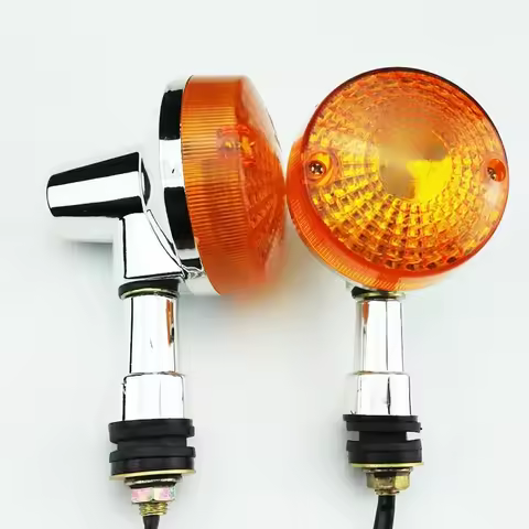 Original Retro 2PCS 12V Motorcycle GN125 GN 125 HJ125-8 GS125 GS 125 Moto Turn Signal Light Lamp Bli