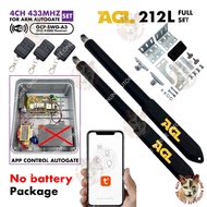 AGL 212L ( 4CH 433MHZ )  ( FULL SET )  SWING ARM AUTOGATE  HEAVY DUTY SWING AND FOLDING AUTO GATE SY
