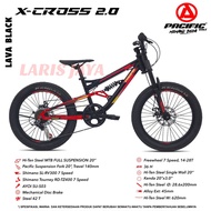 Sepeda pacific mtb anak viper 3.0 7 speed 20" full suspension MTB 20 PACIFIC VIPER 3.0 SEPEDA GUNUNG