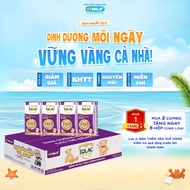[Thùng 48 Hộp 110ml] Sữa Bột Pha Sẵn IQLac Colostrum Biếng Ăn Suy Dinh Dưỡng Premium Cho Bé Từ 1-10 
