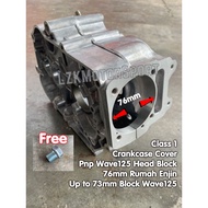 Class 1 Crankcase 76mm Pnp Head Block Wave 125 Casing  Ex5 Class 1 Kulit Enjin Ex5 Class 1 Class1 Ru