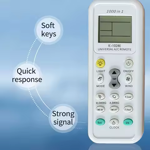 1000 in 1 Remote Control Universal A/C Air Air Remote Conditioning Remote Control Dedicated K-1028E 