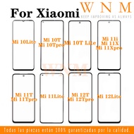 For Xiaomi Mi 13 12T 11i 11X Pro 11T 10 10T 12 Lite Touch Screen Panel LCD Digitizer Exterior Glass 