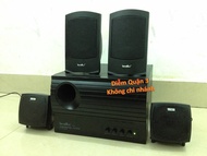 LOA SOUNDMAX 4.1 A4000 ĐEN - BASS LỚN ( Tặng Kèm Dây 3.5 )