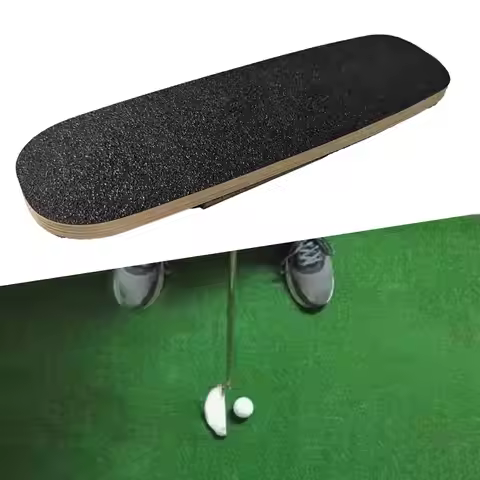 Golf Balance Board Portable Weight Shift Swing Trainer Mini Practice Mat for Improving Posture