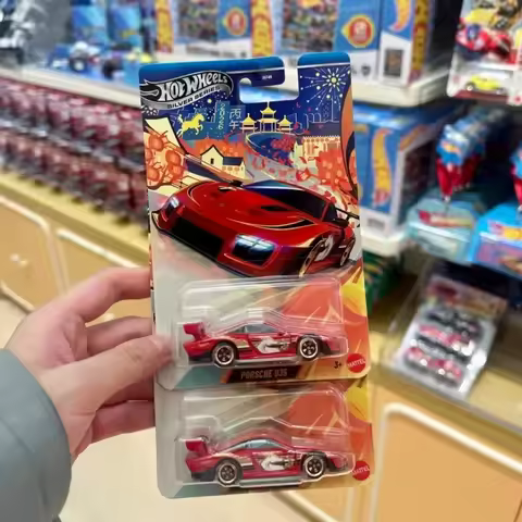 Hot Wheels In Stock 2026 Chinese Year of the Horse Limited Edition Die Cast Model Porsche 935 JNF49-