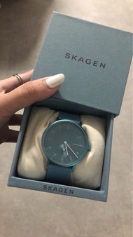 SKAGEN Aaren Kulor Light Blue Silicone 41 MM Watch SKW6509 手錶