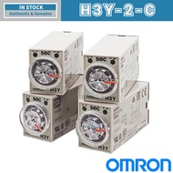 New Authentic Original Japan OMRON Solid-state Timer Relay H3Y-2-C AC220V DC24V 1S 5S 10S 30S 60S 3M