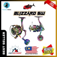 New G-Tech Blizzard-Sw Spinning Reel Limited Edition G-tech Fishing Reel Saltwater Fishing Reel Mesi