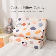 40x60cm/30x50cm Cotton Zipper Latex Pillow Casing Memory Foam Pillowcases Pillow Cover Soft &amp; Breathabl