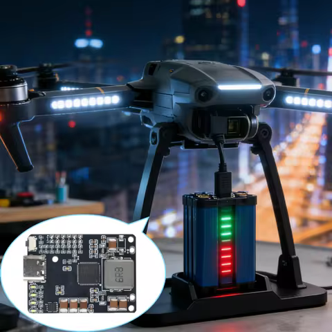 45W IP2369 2S 3S 4S 5S 6S lithium battery Charger Discharger module Li-ion/LiFePO4 Batteries Charger