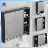 Bathroom Mirror Cabinet Space Aluminum With Towel Bar Mirror Cabinet Small Household Combination Bathroom Cabinet