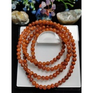 Natural South Red Agate Multi-Circle Bracelet Bracelets 5mm