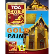 1L TOA GOLD PAINT / GOLD COLOUR / WARNA EMAS / IMPORTED THAILAND / GOLD
