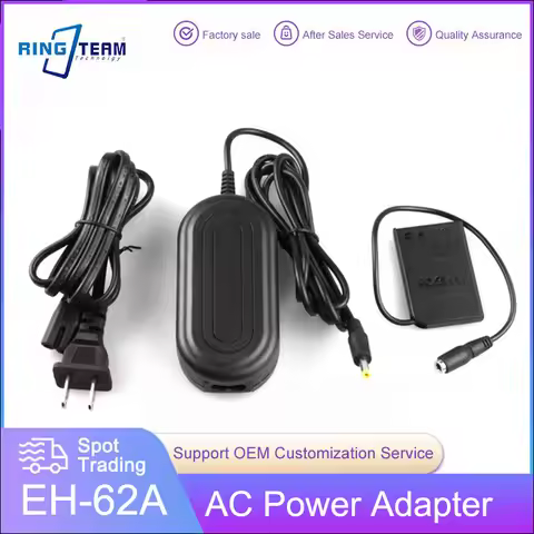 EN-EL5 EP-62A EH-62A Power AC Adapter for Nikon Cameras Coolpix P6000 P80 P90 P100 P500 P510 P520 P5