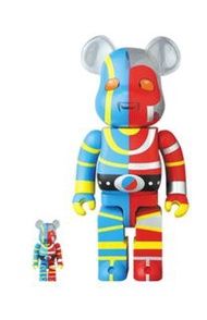 medicom Bearbrick 400%100% 人造人間 電腦奇俠