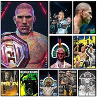 1PC U-UFC Alex Pereira Poster Waterproof Art Poster Canvas for Coffee House, Bar, Room Wall Decor - 