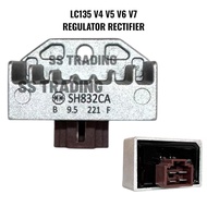 YAMAHA LC135 V4 V5 V6 V7 REGULATOR RECTIFIER KATAB 2LP-H1960