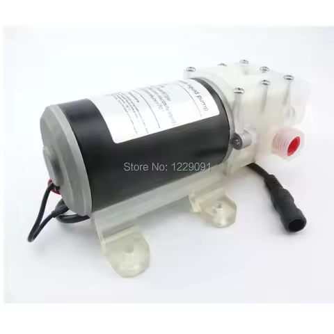 G1/2 Port DC 12v 80w 13L/Min food grade self priming pump with automatic pressure switch for red win