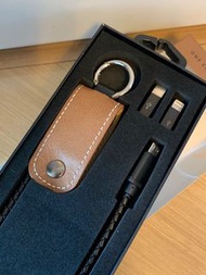【全新】三合一充電線 (Apple, Android 及 USB Type C, 線長約30cm)