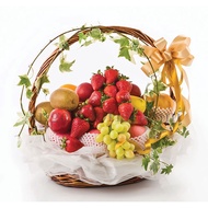 Fresh Fruits Basket - Enticing Basket