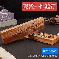 Creative Wooden Magnetic Dice Storage Box Honeycomb Square Dice Shaker Storage Box