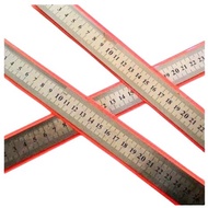 Penggaris Besi Mistar / Stainless Ruler 100 cm / 1 meter ORI