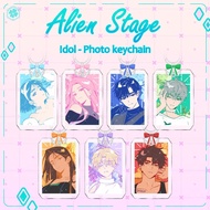 Alien Stage Photo Keychain - Idol - ALNST Photo hanger