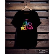 COLDPLAY UNISEX T-SHIRT - COLDPLAY SCREEN PRINTING T-SHIRT